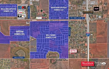 VacantLand space for Sale at South Lubbock Development Land in Lubbock