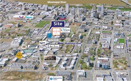 Office space for Rent at 6,943± SF Office Space in The Edge District in Downtown Memphis in Memphis