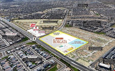 Retail space for Rent at Shoppes at Borgata in San Tan Valley