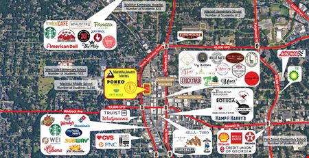 Retail space for Rent at Marietta Square Market in Marietta