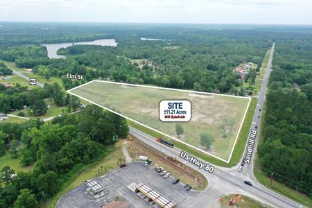VacantLand space for Sale at ±11.21 Commercial Acres on US Hwy 80 | For Sale in Guyton