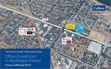 Office space for Sale at Three Parcels Available - Herndon Avenue Land in Fresno