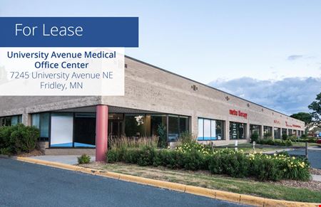 Office space for Rent at University Avenue Medical Office Center in Fridley