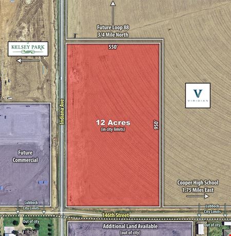 VacantLand space for Sale at 146th St in Lubbock