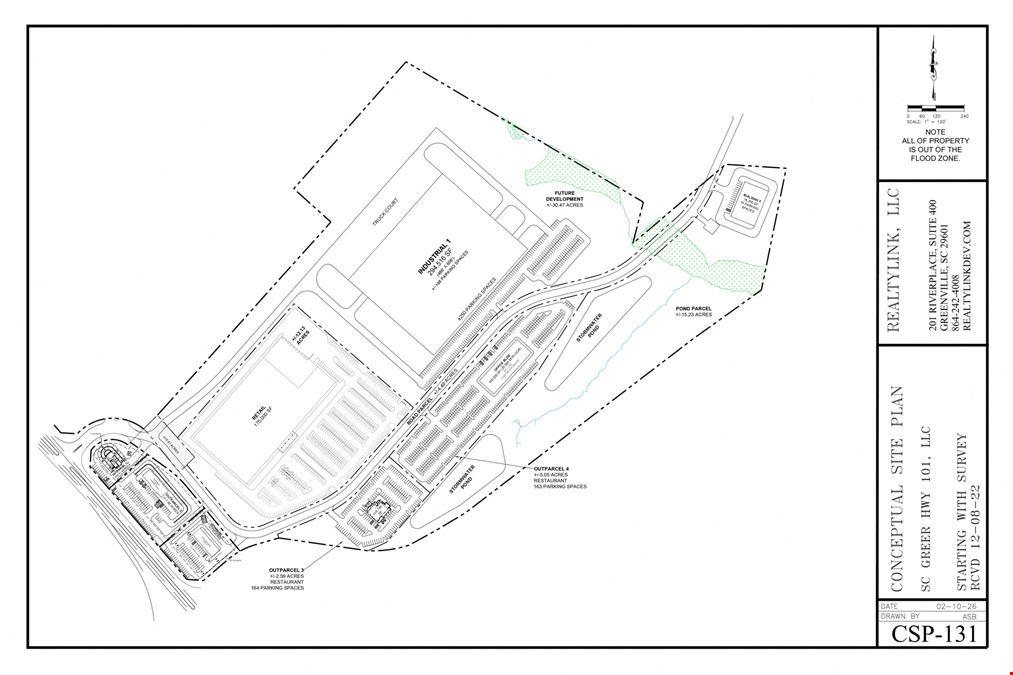 Under Construction- Prime Retail Land Available on I-85