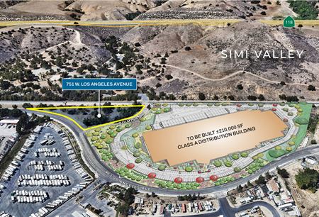 VacantLand space for Sale at 751 W Los Angeles Ave in Simi Valley