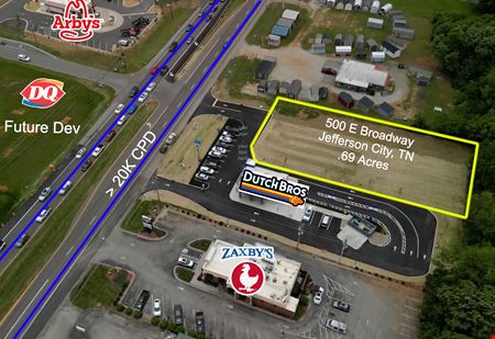 VacantLand space for Sale at Jefferson City, TN .69 Acre Retail Pad in Jefferson City