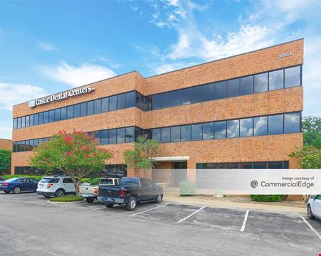 Commercial space at The Corners Office Building in Austin