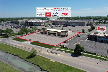 VacantLand space for Rent at ROCKWOOD PLAZA in Wichita
