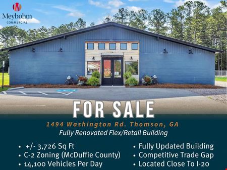 Retail space for Sale at Fully Renovated Flex/Retail Commercial Building in Thomson