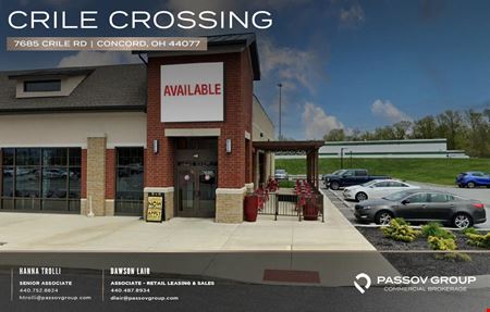 Retail space for Rent at Crile Crossing in Concord