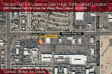 Commercial space at San Tan Pavilions in Gilbert