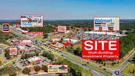 Retail space for Sale at Investment Multi-Building Property For Sale in Crestview