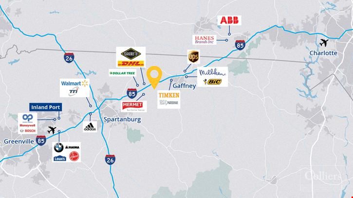 ±44 acres for Industrial Development with I-85 Frontage