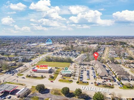 Retail space for Rent at Carriage Crossing Shopping Center Suites for Lease off O’Neal in Baton Rouge