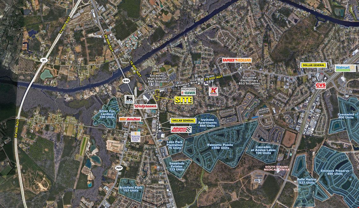Socastee Blvd & Dick Pond Rd