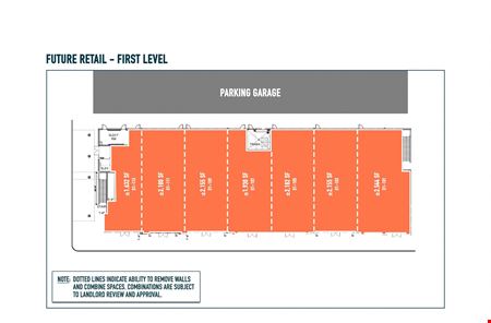 Retail space for Rent at Downtown Doral in Doral