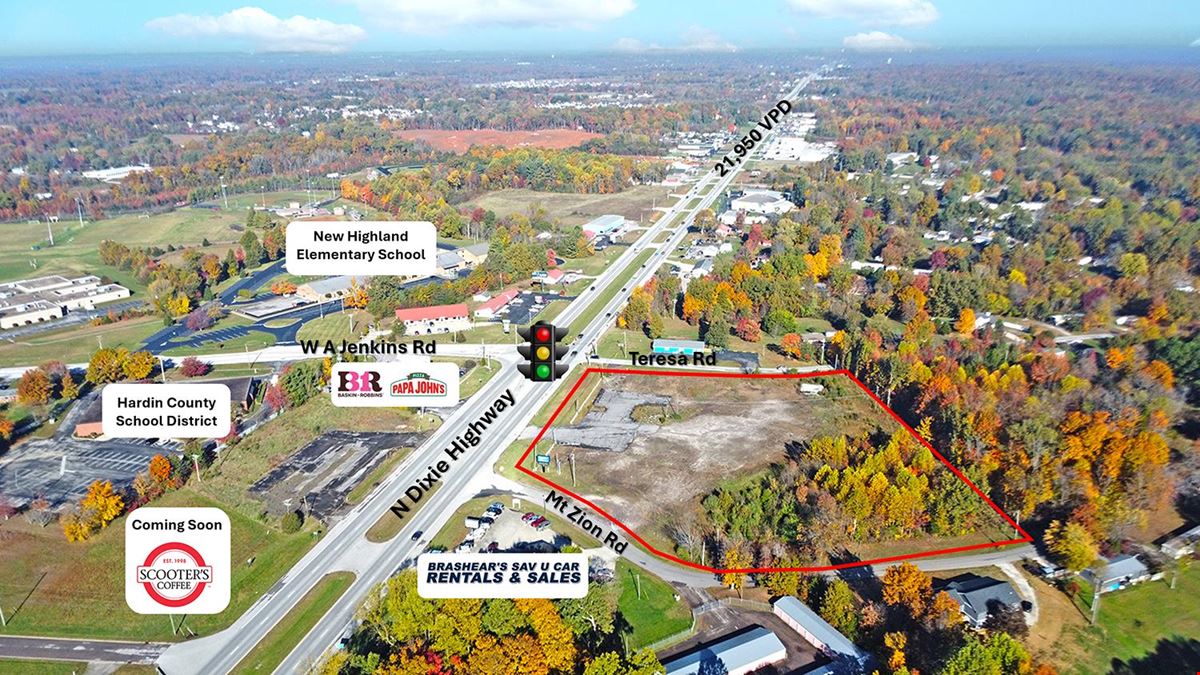 +/-5.35 AC Signalized Corner