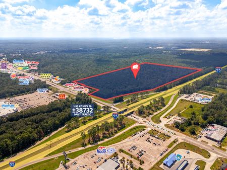 VacantLand space for Sale at Up to 77.34 Acres with Interstate Frontage on I-55 in Amite