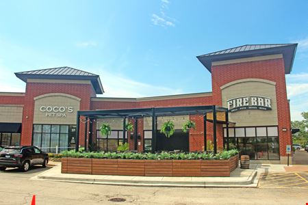 Busy Randall Rd Retail Center