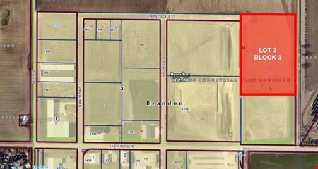 VacantLand space for Sale at Rovang Industrial Park in Brandon