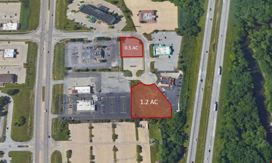 Hospitality Park Outlot with Interstate Visibility Available For Lease
