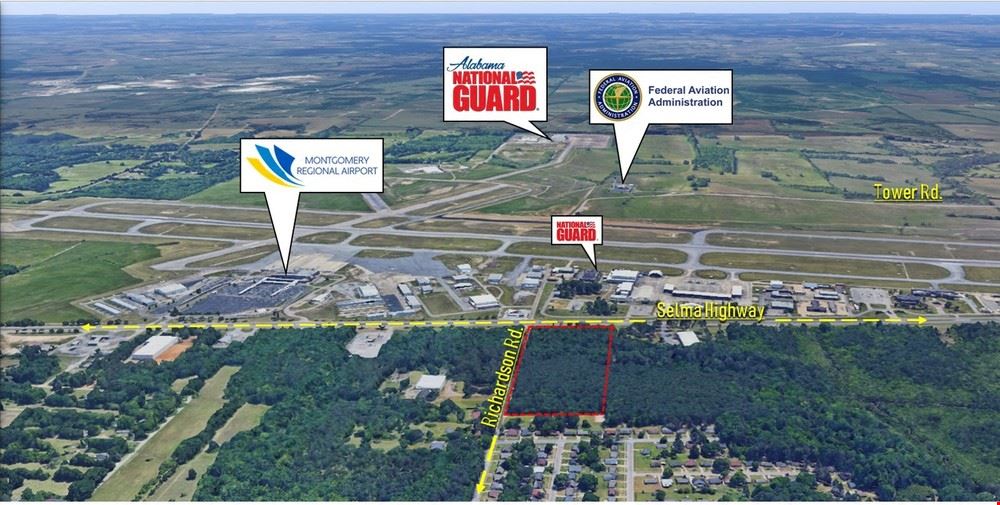 COMMERCIAL SITE 13.4 ACRES ZONED M-1