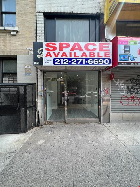 Retail space for Rent at 129 Nagle avenue in New York