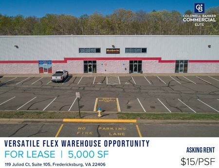 Industrial space for Rent at 119 Juliad Ct in Fredericksburg