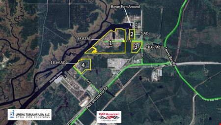Commercial space at 103 Acres in Port Bienville Industrial Park in Pearlington