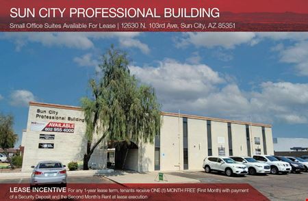 Office space for Rent at Sun City Professional Building in Sun City