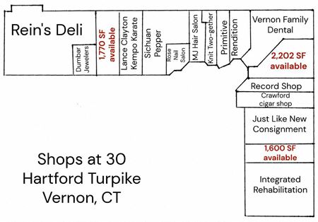 Commercial space at Shops at 30 in Vernon Rockville