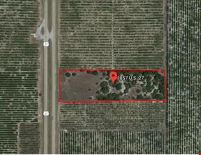 Vacant Land - Venus, Florida on US 27 south of Sebring