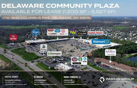 Retail space for Rent at Delaware Community Plaza in Delaware