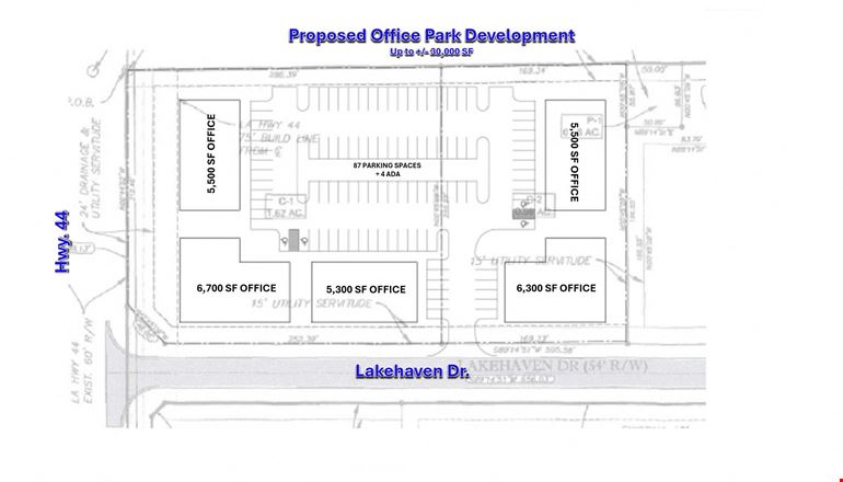 Conway Commercial Development Available for Ground Lease or Build to Suit