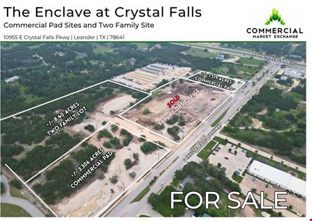VacantLand space for Sale at The Enclave At Crystal Falls in Leander