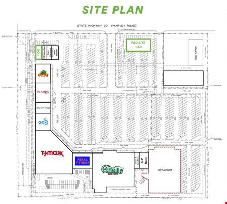 Retail space for Rent at Post Oak Square in College Station