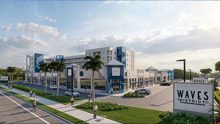 Retail space for Rent at Waves District in Cape Canaveral