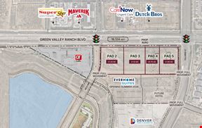 Green Valley Ranch Boulevard and Telluride Street - SWQ