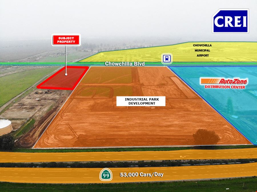 SWC Chowchilla Blvd & Hwy 99