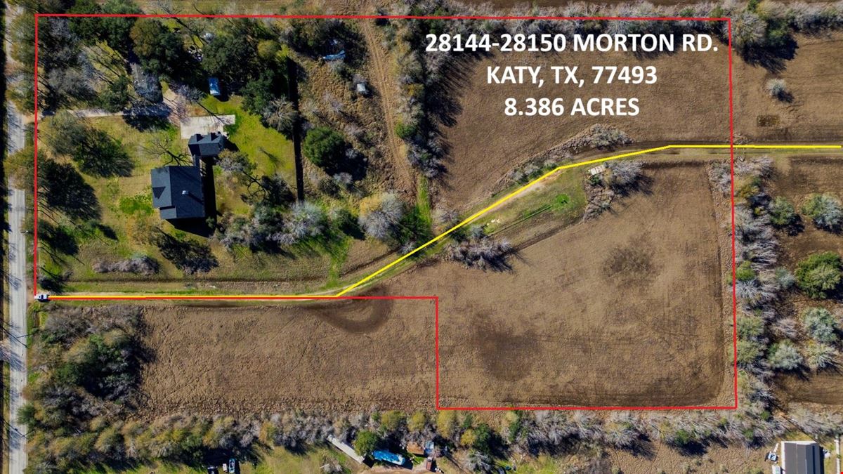 28144-28150 Morton Rd, Katy TX: Unrestricted Land