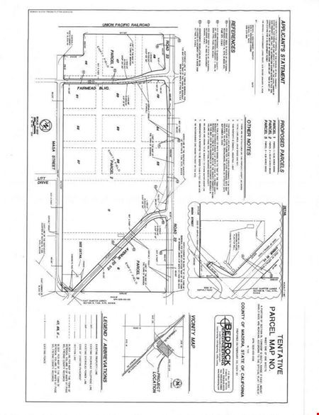 VacantLand space for Sale at Industrial Development Land Located Rapidly-Developing Area in Madera