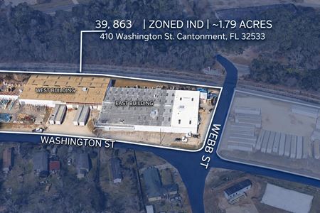 Industrial space for Rent at Flexible Industrial Warehouse for Lease in Growing North Escambia County in Cantonment