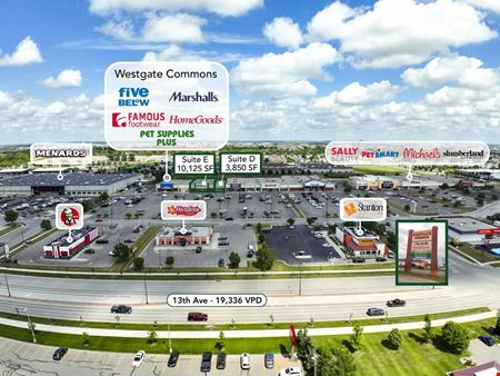 Retail space for Rent at Westgate Commons in West Fargo