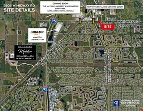 Prime 5 Acre Commercial site on Midway Rd