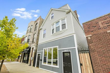 Retail space for Rent at Retail Storefront in Logan Square in Chicago