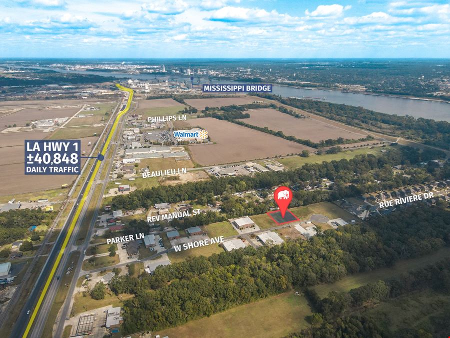 Land in Commercial Park just 4 Minutes from Mississippi Bridge 1832 W