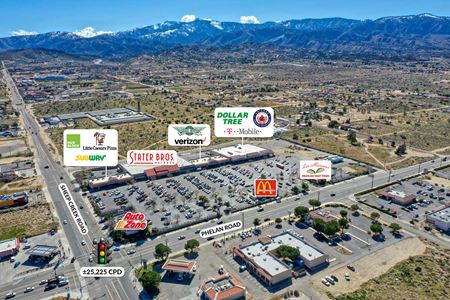 Retail space for Rent at Phelan Stater Bros. Center in Phelan