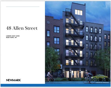 Retail space for Rent at 48 Allen New York in New York