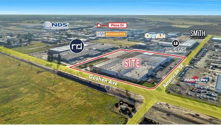 Commercial space at ±67,000 SF Of Clean Industrial Space off Goshen Ave In Visalia, CA in Visalia